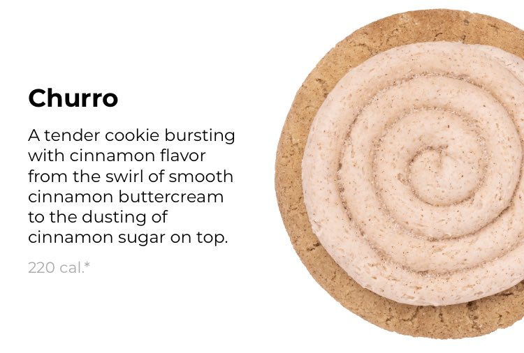 Urgent: This is not a drill. 
The CHURRO cookie is back this week at CRUMBL.  I repeat, the CHURRO flavor is back on the menu for the next six days. Plan accordingly.