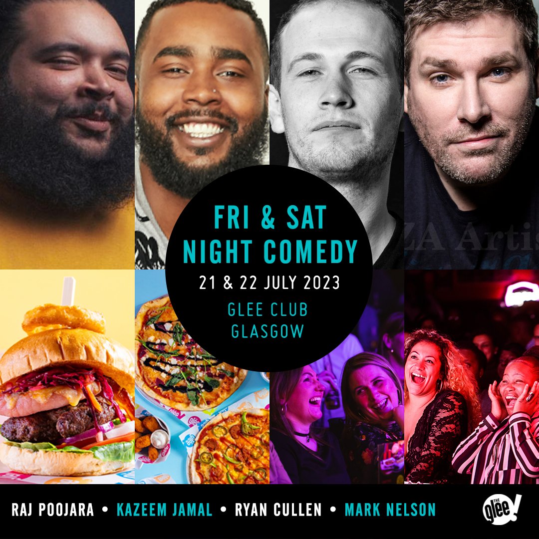 We have even more superb entertainment coming up this week! ⬇

📅 Thursday: Lady Bunny
🎟 bit.ly/LadyBunnyGlasg…

📅 Friday &amp; Saturday Night Comedy, featuring <a href="/lord_rajj/">Raj Poojara | Comedian</a>, <a href="/kazeemjamal_/">Kazeem Jamal</a>, <a href="/RyanCullen90/">Ryan Cullen</a> &amp; <a href="/marknelsoncomic/">Mark Nelson</a>
🎟 bit.ly/GlasgowWeekend…