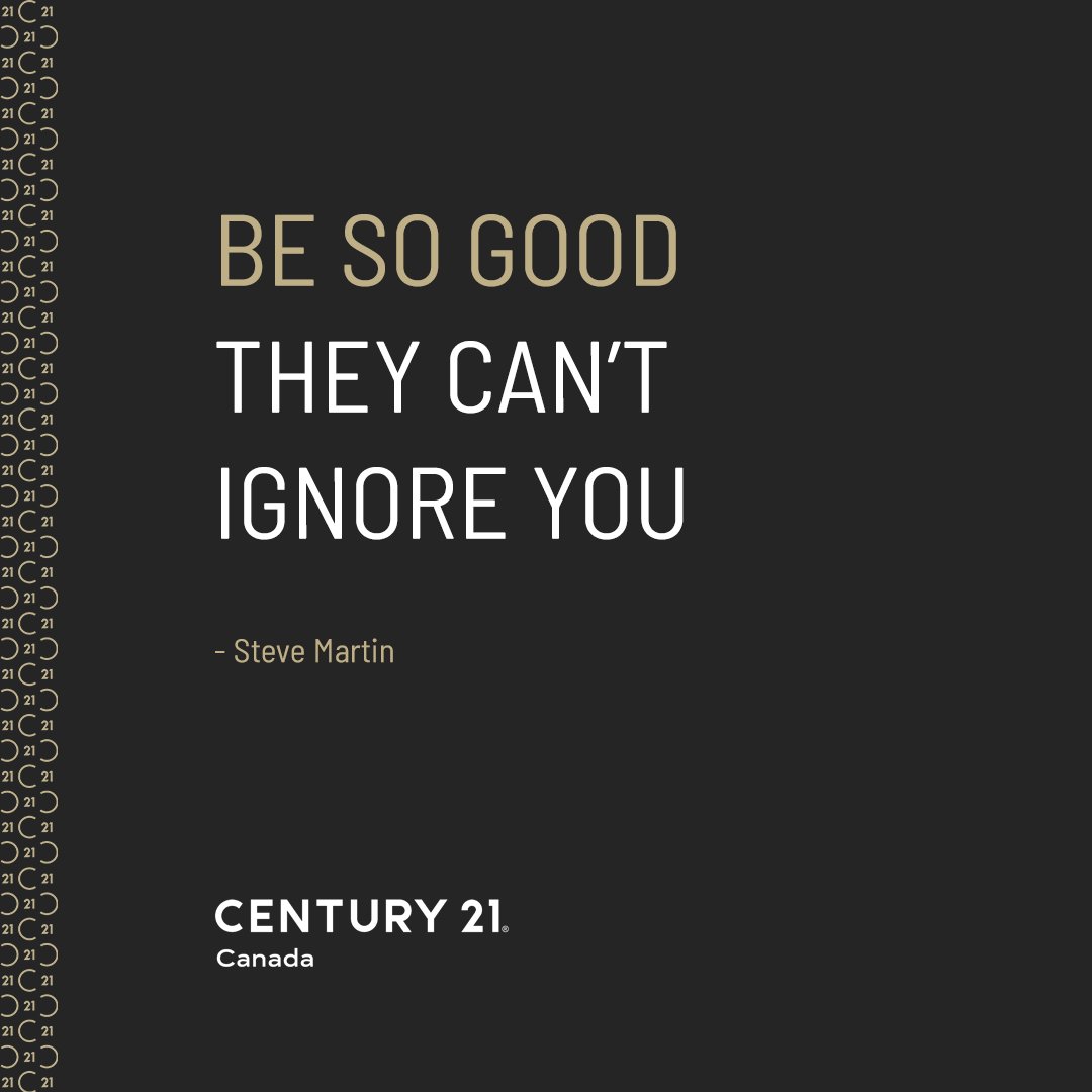"Be so good they can't ignore you" - Steve Martin
#MotivationMonday facebook.com/40037989333846…