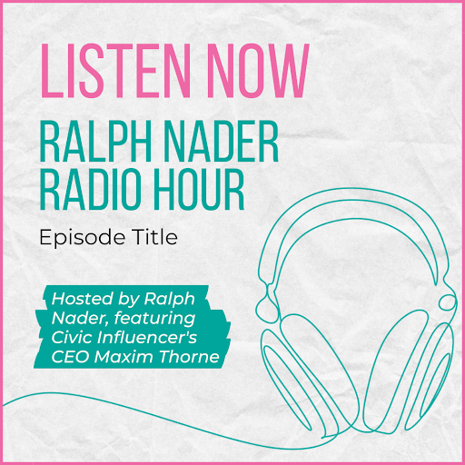 CivicInfluencer's tweet image. ICYMI: Last week, @Maximthorne sat down w/ @RalphNader to discuss the growing threat of generational gerrymandering and the inspiring passion of today’s young voters.

Huge shoutout again to Ralph and his team for having Maxim on!

#Democracy #genzvotes

youtube.com/watch?v=mhJrmN…