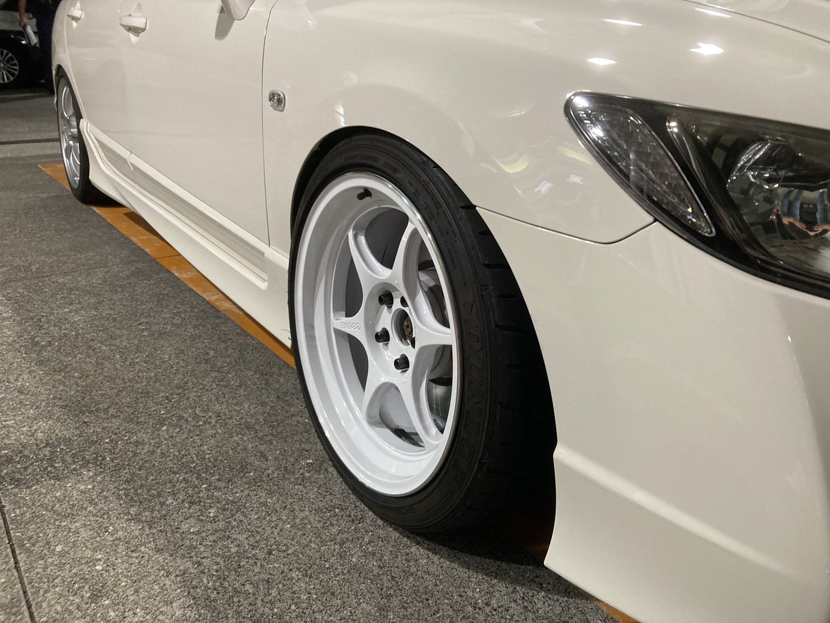 fd2またホイール変えました😇 PF06 9.5j27 半年振りに前後ホイール揃い