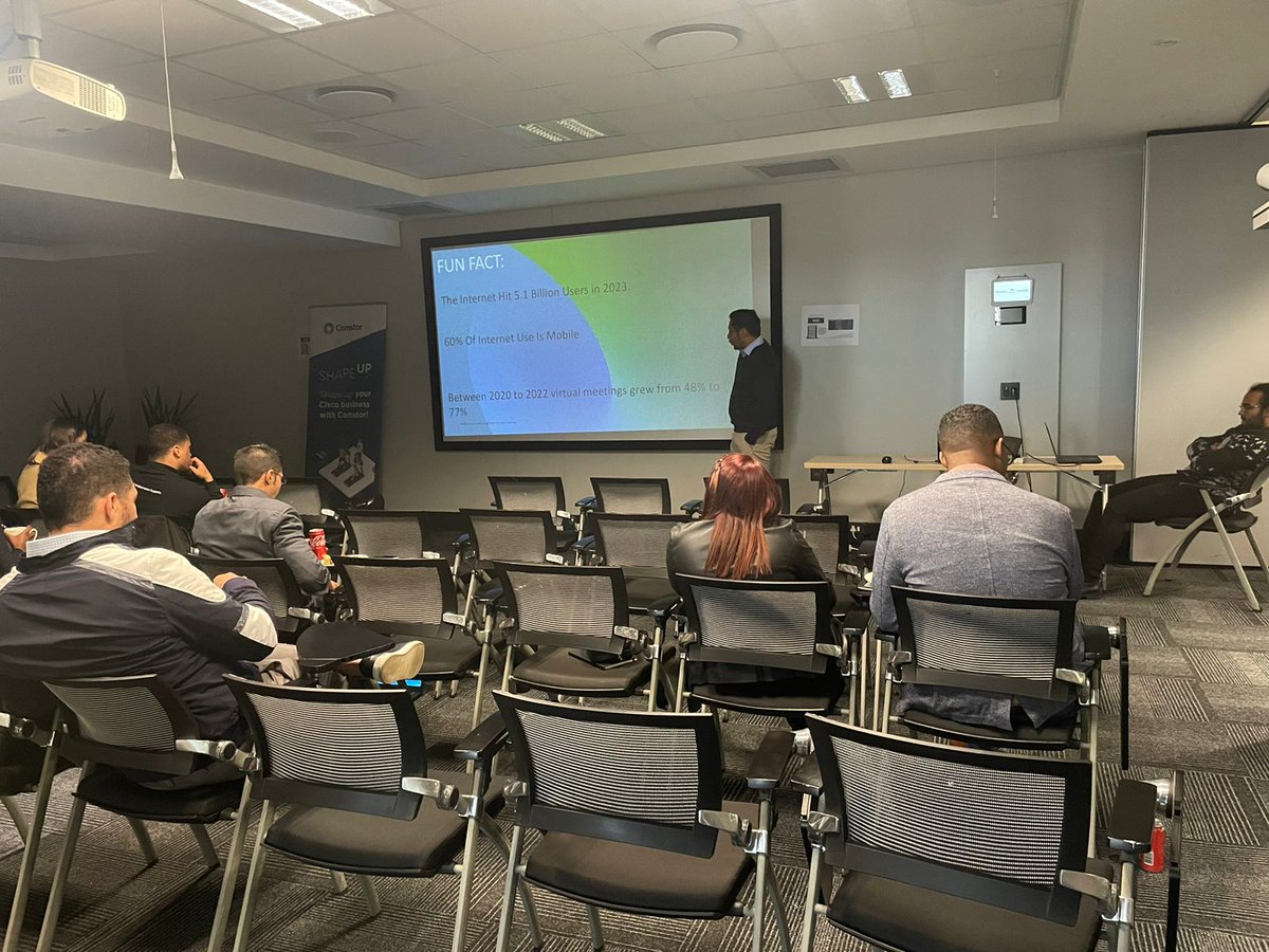 WestconSSA's tweet image. The team had a successful event yesterday!

Attendees discovered the benefits, products and capabilities of Webex Cloud Calling, which is redefining the way we communicate and collaborate - sprinkled with a little fun too!🔥🌐 

#Cisco #CiscoWebex #WebexCalling