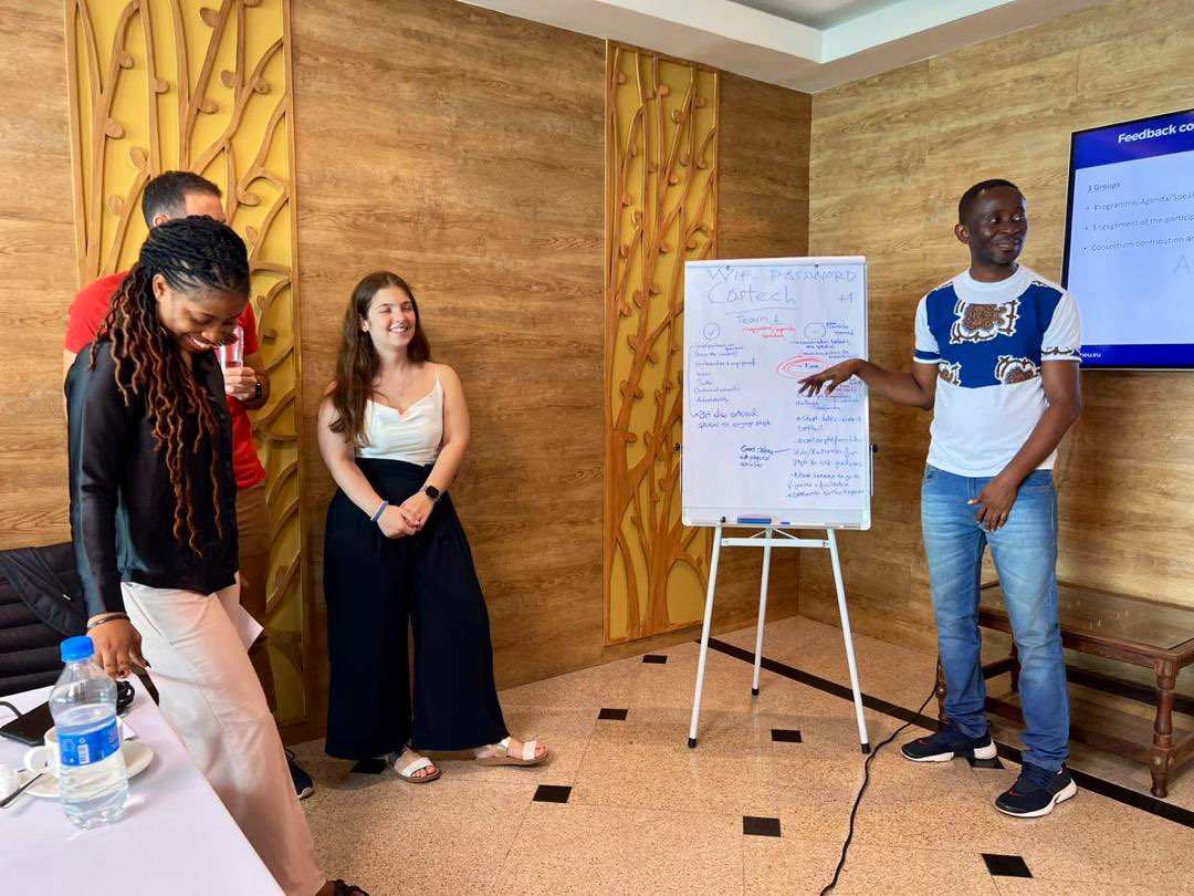 africoneu's tweet photo. @africoneu in action 🔝 

It’s time for our Consortium Meeting, as we are getting ready for our #Bootcamp in #Tanzania 🇹🇿 

We can’t wait to kick-off tomorrow w/  @bunihub @costechTANZANIA 🚀

@EU_HaDEA @EU_Commission @HorizonEU
 
#AfriConEU #DIH #H2020 #EUAfrica https://t.co/bvwnfKUNba