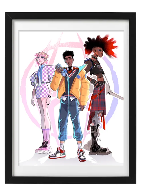 The Spider-Verse print is now available in my online shop! 