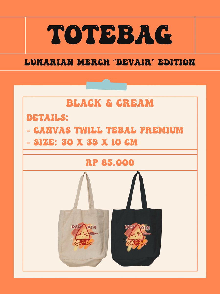 LunarianID's tweet photo. 👾 Lunarian Official Merchandise Devair Edition 👾

Kami membuka Pre-order Merchandise Lunarian Devair Edition. 

Pre-order ini di buka sampai tanggal 31 July 2023.

Untuk pemesanan? Silahkan isi form berikut. 
https://t.co/EEVtxBuTCc https://t.co/Jf6FXUJVBs