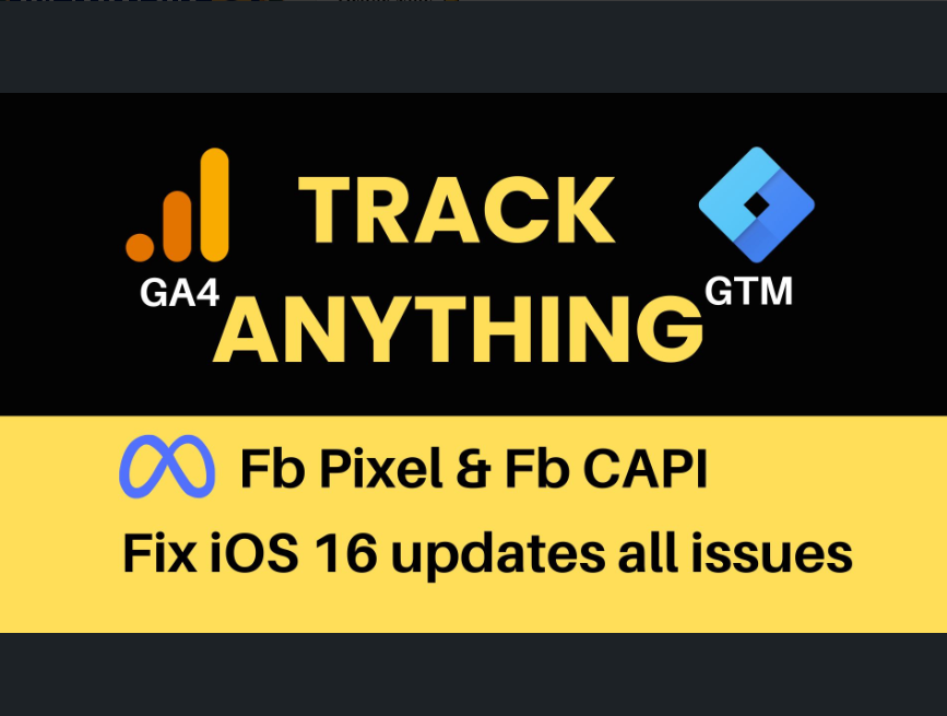 Nurulalam9930's tweet image. Are you having trouble tracking all your website visitors due to the iOS 16 update?
I&apos;ll setup ga4 and Facebook conversion API with GTM For Remarketing, You need to setup your Conversion Tracking
I can set up Facebook Pixel fast
#facebookconversionapi #facebookpixel #Businesspaeg