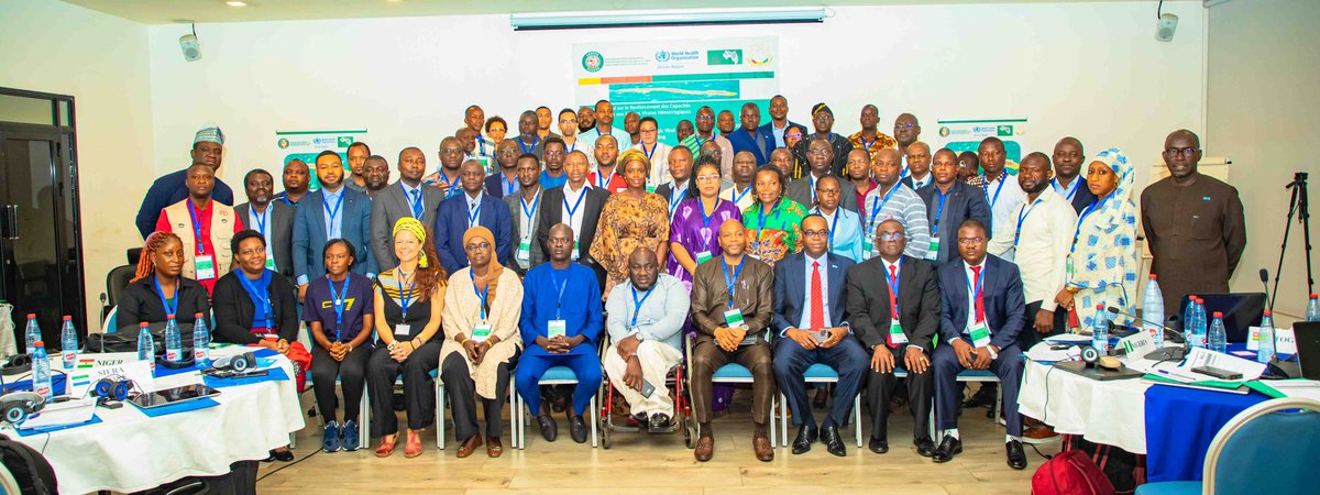 AgenceSecurite's tweet image. Lancement ce matin par @KantBachir1  conseiller du #MHSP de l’atelier régional pour le renforcement des capacités de préparation aux fièvres hémorragiques virales (FHV) des 15 États membres de la #CEDEAO @OoasWaho @guinee_oms