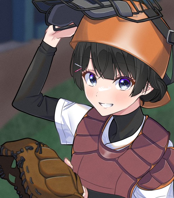 「野球 髪飾り」のTwitter画像/イラスト(新着)