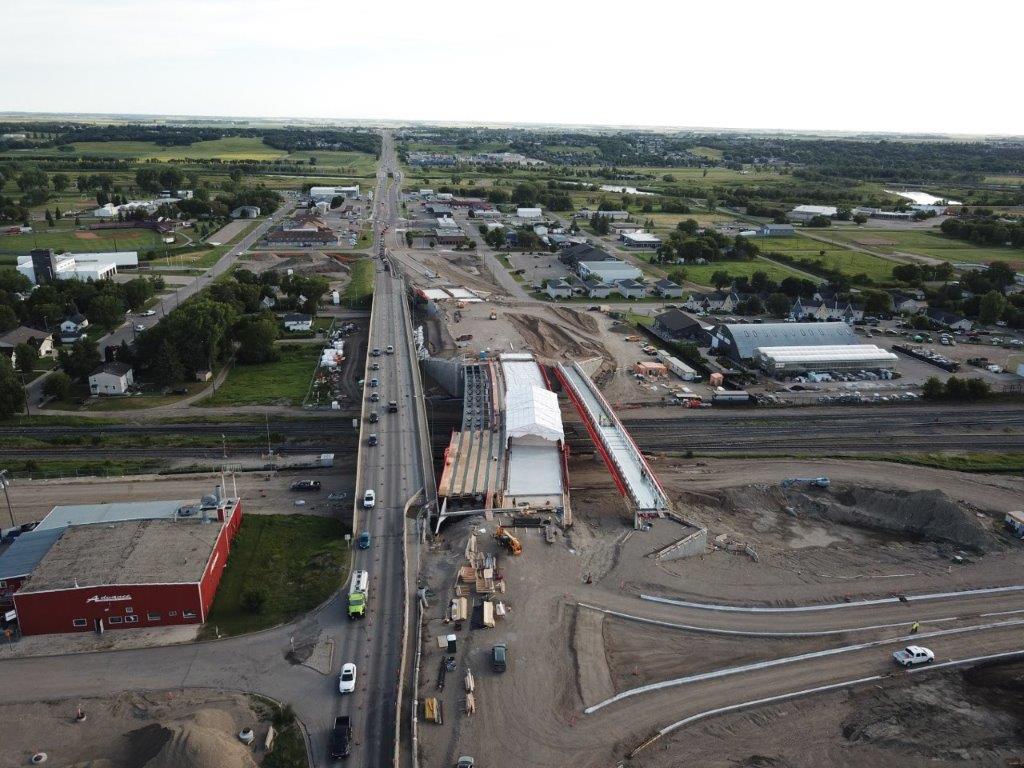 Great progress being made on the Daly Bridge in Brandon! 

#mbpoli #manitoba #brandon