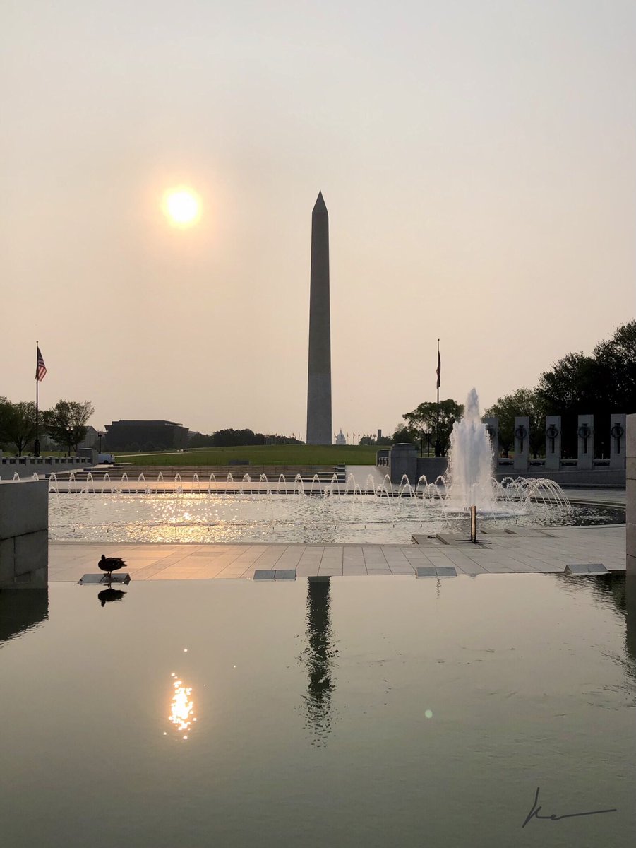 wildfire smoke has returned to DC