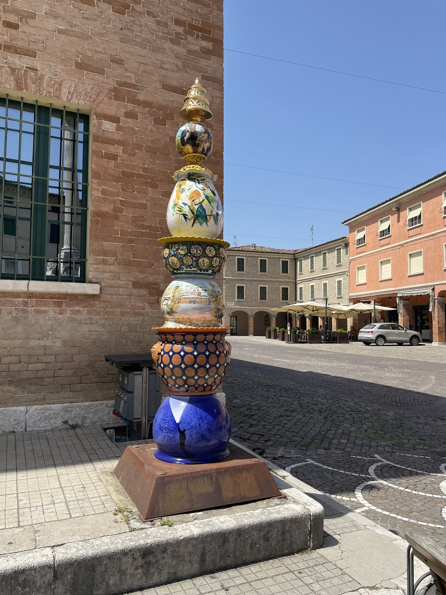 BroxItalia's tweet photo. Ceramics this afternoon. Hopefully our students’ work will look like this! https://t.co/DTsfbf83YR