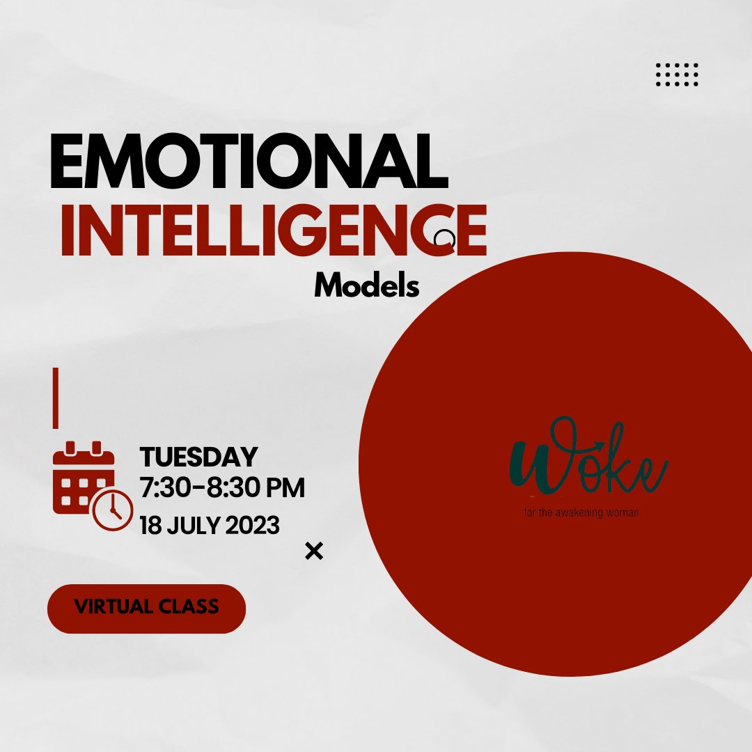 2022Woke's tweet photo. Among the sessions scheduled for the week is a virtual class for emotional intelligence, a key pillar to a successful life. https://t.co/yr0cCPHl7J