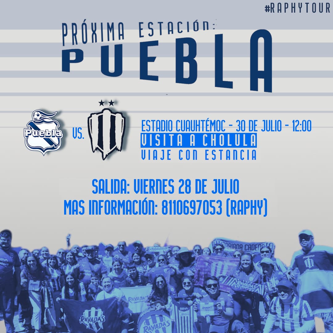 elraphy1's tweet photo. 1️⃣4️⃣ Lugares disponibles 
Incluye: 
🚌Viaje
🏨Hotel
🎟️Boleto

*⛪VISITA A CHOLULA, PUEBLO MÁGICO ✨*

↗️Viernes 28 de julio
🏟️Partido domingo 30 de julio.
↙️Al terminar el juego.

Separa desde 💲3️⃣0️⃣0️⃣ pesos.
Viaja desde $1850

Participa en la RIFA de un viaje a Torreón. 
Info DM https://t.co/NsWpdCyQSG
