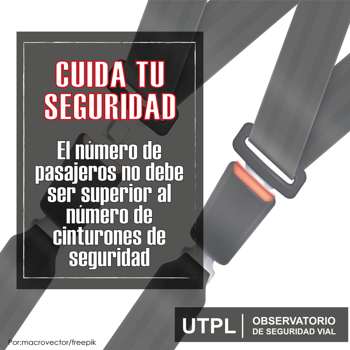 Observatorio de Seguridad vial UTPL tweet media