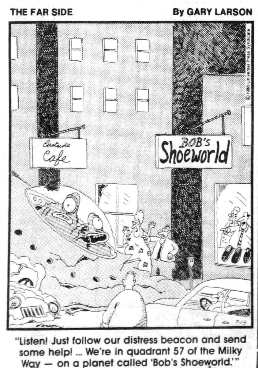 RT @ClassicStrips: FROM THE FAR SIDE FILES:
GARY LARSON 7-13-88 https://t.co/2gh1OLiX2m