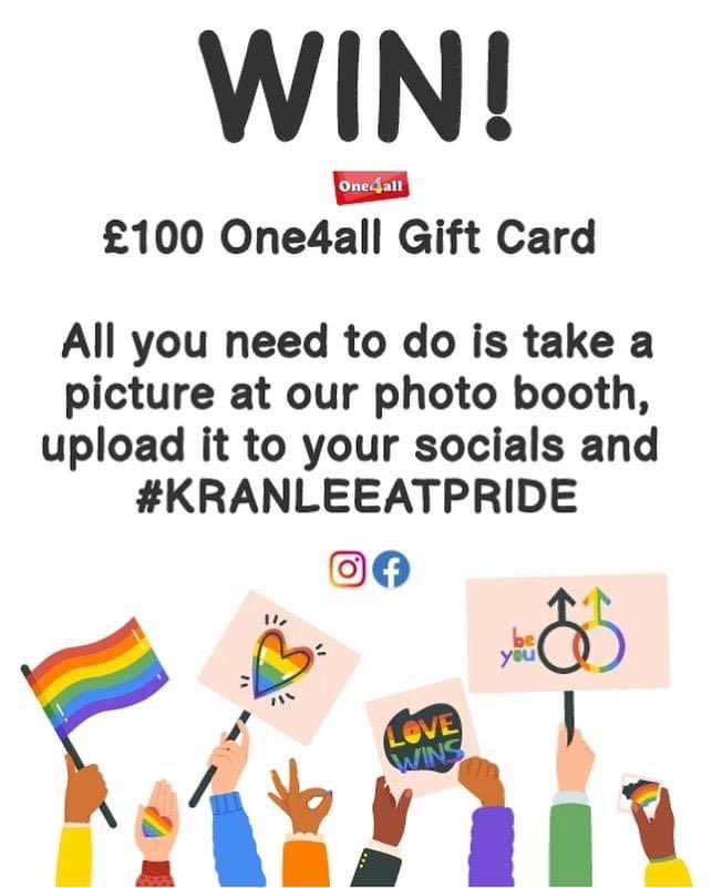 🏳️‍🌈🏳️‍⚧️🏳️‍🌈🏳️‍⚧️🏳️‍🌈🏳️‍⚧️🏳️‍🌈🏳️‍⚧️🏳️‍🌈🏳️‍⚧️🏳️‍🌈🏳️‍⚧️

<a href="/cfieldpride/">ChesterfieldPride</a> is fast approaching…who’s coming ???? 🫶🏻

🏳️‍🌈 23.07.2023 🏳️‍🌈

Keep your eyes 👀 peeled for our Photo Booth and your chance to WIN !!! 

✨✨✨✨✨✨
#KRANLEEATPRIDE