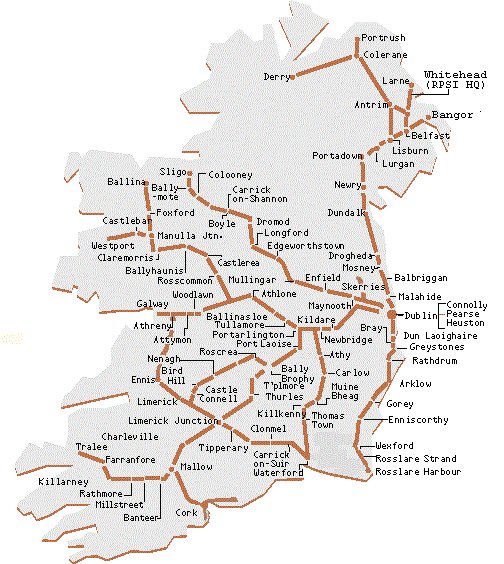 Old train system map. Everything comes back in fashion eventually #liveline