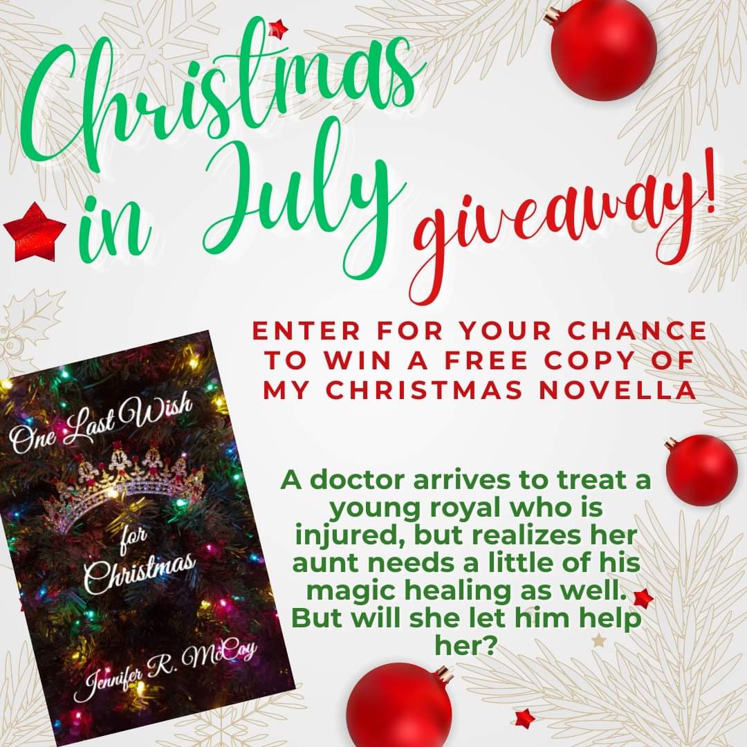 I'm jumping on the #christmasinjuly bandwagon and am giving away 2 copies of my sweet Christmas novella. Sign up for my newsletter for a surprise short story!
forms.gle/WiS9knaB2xBmch…
#kindleunlimited #alwayswriting #freebook #bookgiveaway
#sweetromance #HEAromance #royalromance