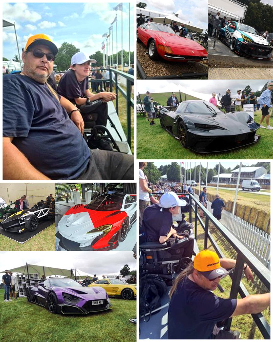 Another car packed day for Mason! 🏎️ We recently sent Mason to Goodwood Festival of Speed, to take a look at all sorts of fast cars up close. The day went well as we got a lovely thank you from Mason and family, who said it was awesome! 💜