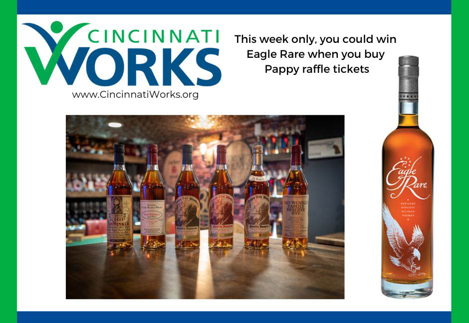 Enter #Pappy raffle from July 17-23 and get a chance to win Eagle Rare. * 1st-time buyers get 1 Eagle Rare entry per raffle ticket purchased. * Previous buyers will get 1 entry per new ticket purchased, plus 1 entry for each previous ticket. classy.org/event/pappy-bo…