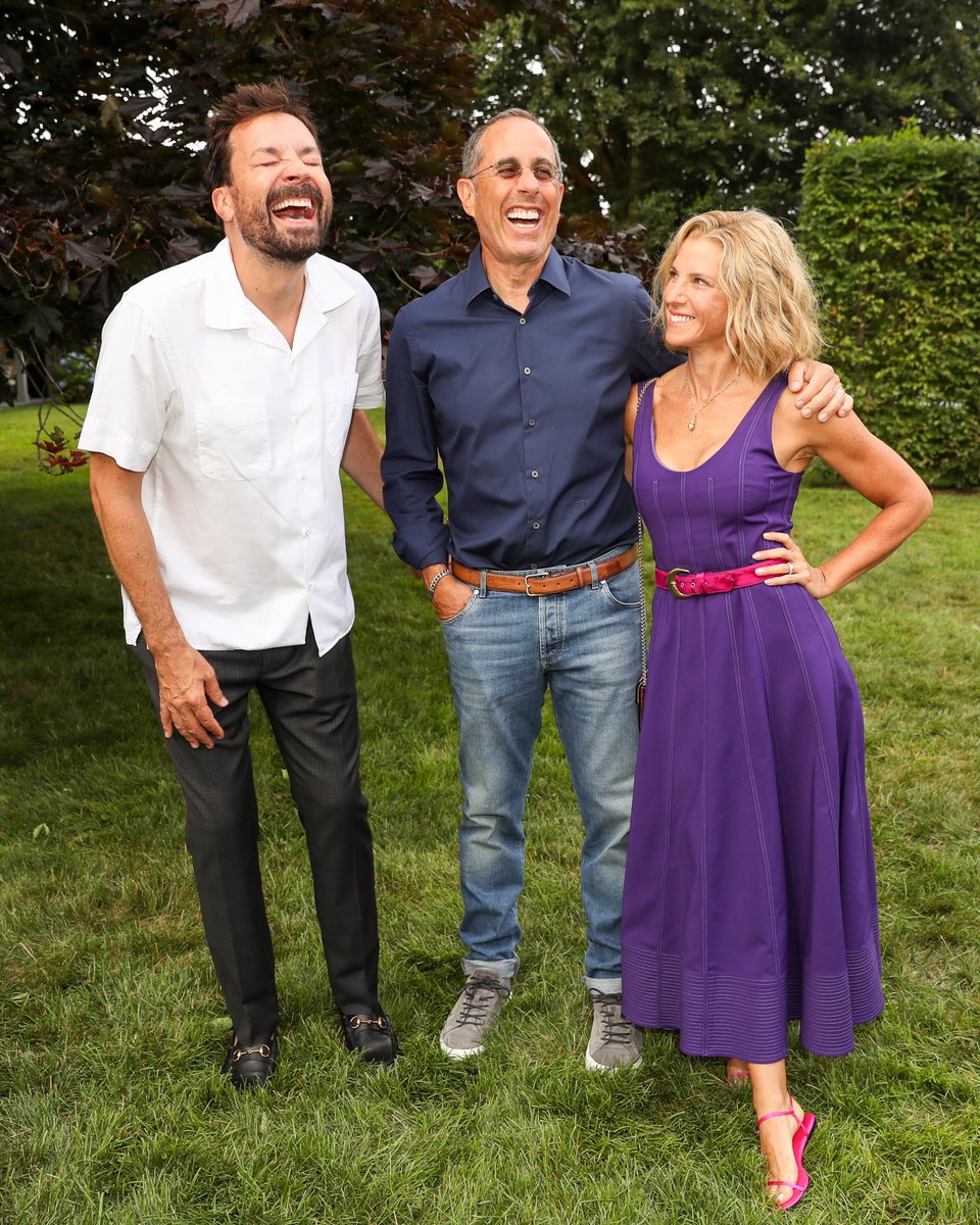 Guests of #goop and the House celebrate #GucciSummerStories with a special evening in the Hamptons hosted by #GwynethPaltrow and #ElizabethSaltzman. #JimmyFallon #DerekBlasberg #NickBrown #JerrySeinfeld #JessicaSeinfeld