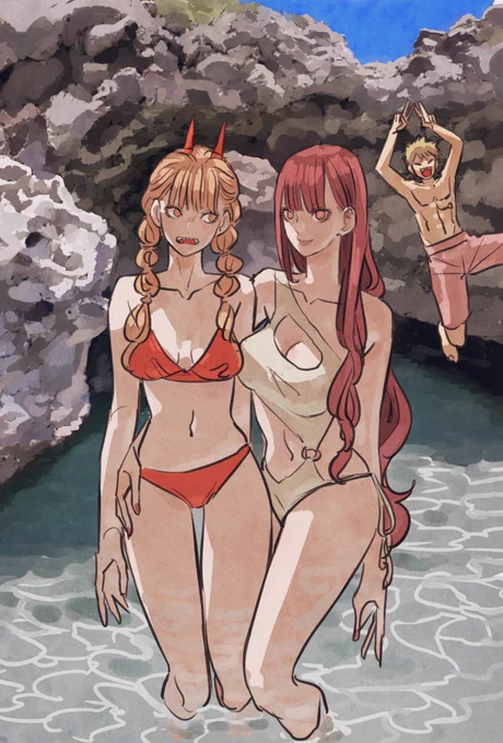チェンソーマン×海の日