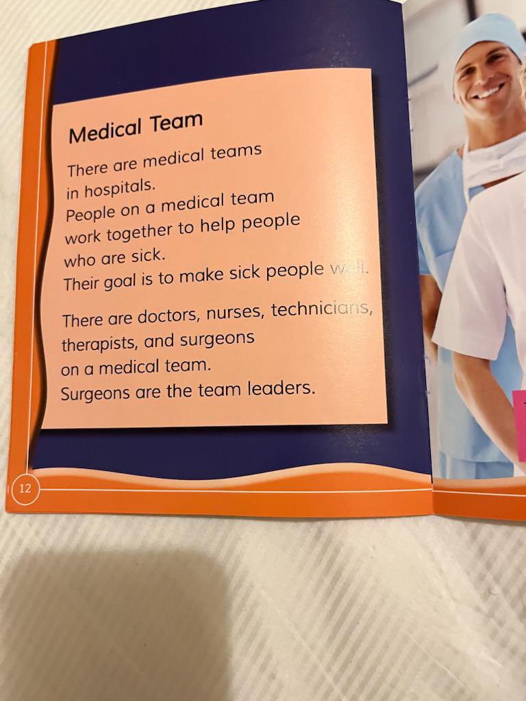 Suddenly very concerned about the quality of my daughters education!