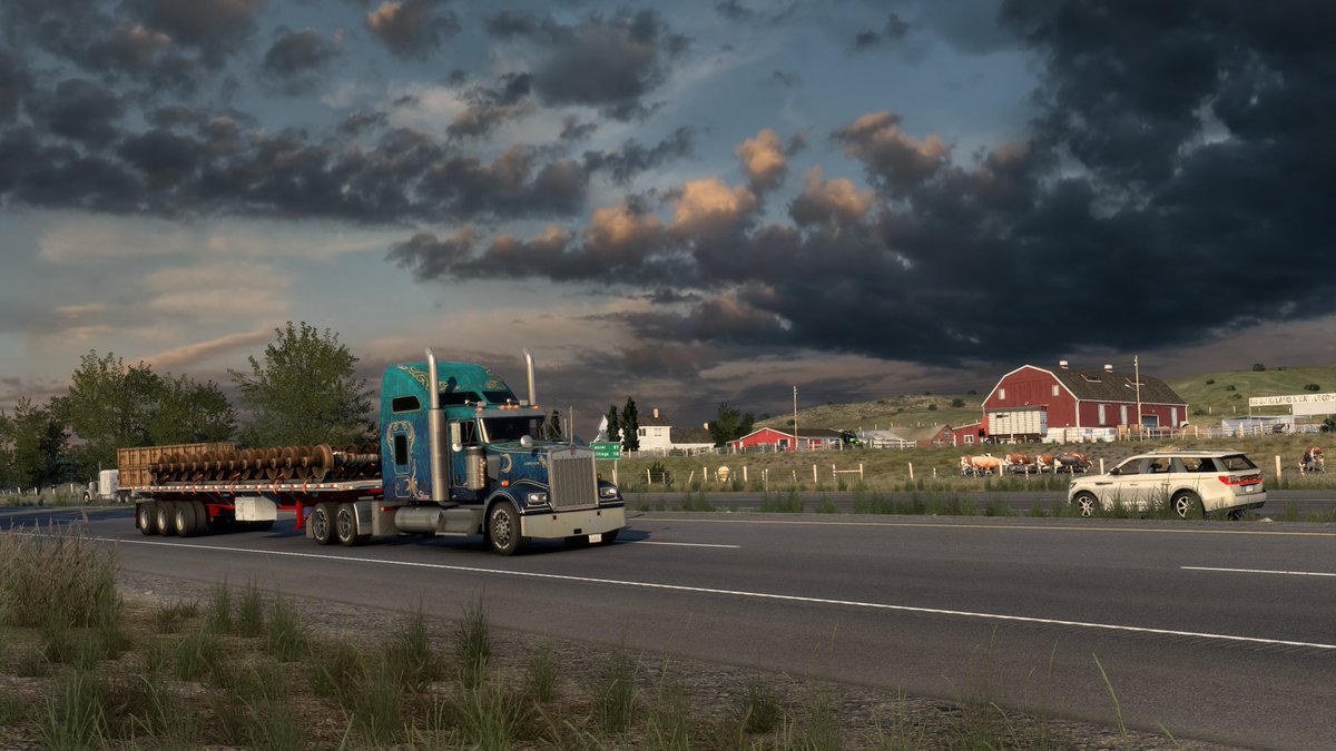 DanielHlousek's tweet photo. King of the Road. @SCSsoftware #americantrucksimulator #BestComunityEver #game #screenshots #truck #simulator https://t.co/7oc3rpn0Cr