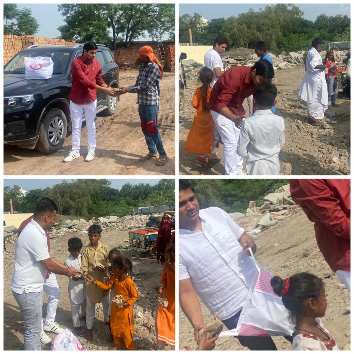 sidharath_kundu's tweet photo. हर साल की तरह साथियों के साथ शहर के बाहर जरूरतमंदो को खाना व मिठाई खिलाकर @ananya_birla Ji का जन्मदिवस मनाते हुऐ 🎂🥳😍 Happy Birthday Ma'am ❤️ #happybirthdayananya https://t.co/ozTi9H5wyw