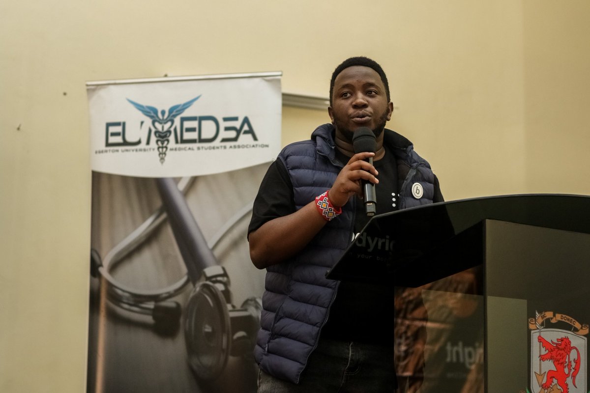 OleLeshan's tweet photo. Engaging Medical students at Egerton University for the #BodyRight Campaign. Launched by UNFPA, the Body Right Campaign demands images of our bodies are given the same respect and protection as music, film and even corporate logos.
#BodyRightKe #PutYoungPeopleFirst https://t.co/kW6IpmF5QA