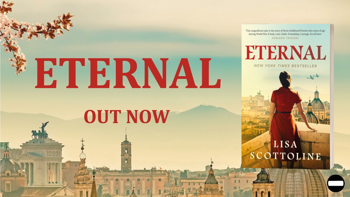 From 1# bestselling author @LisaScottoline comes a must-read, heart-wrenching tale of loyalty, loss and love during WWII. OUT NOW! #bookrecs #BookTweet #eternal #HistoricalFiction