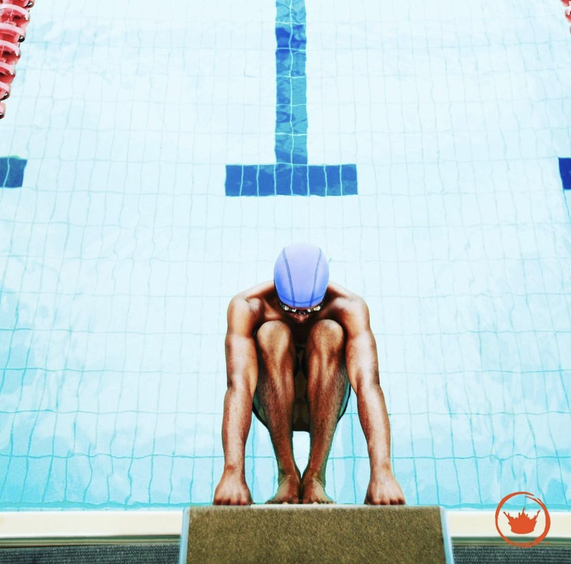 On the brink of greatness, doubt and fear pulse. The gunshot sounds, instinct commands. Leap. Let faith silence the noise, clarity define the path. Keep swimming. Win. The daily grind, your trophy. #AthleteMindset #MondayMotivation