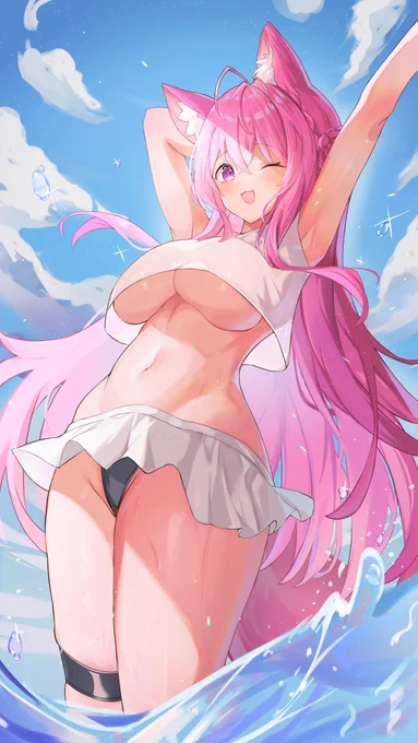 みずだ!!#海の日 