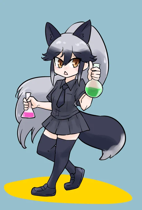 妄想夏毛ギンギツネ