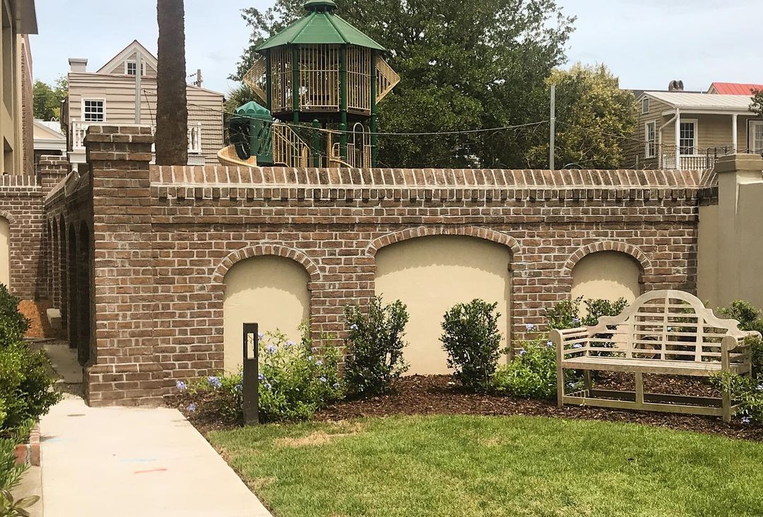 Architecture Atelier on Twitter "New garden wall in Charleston, our