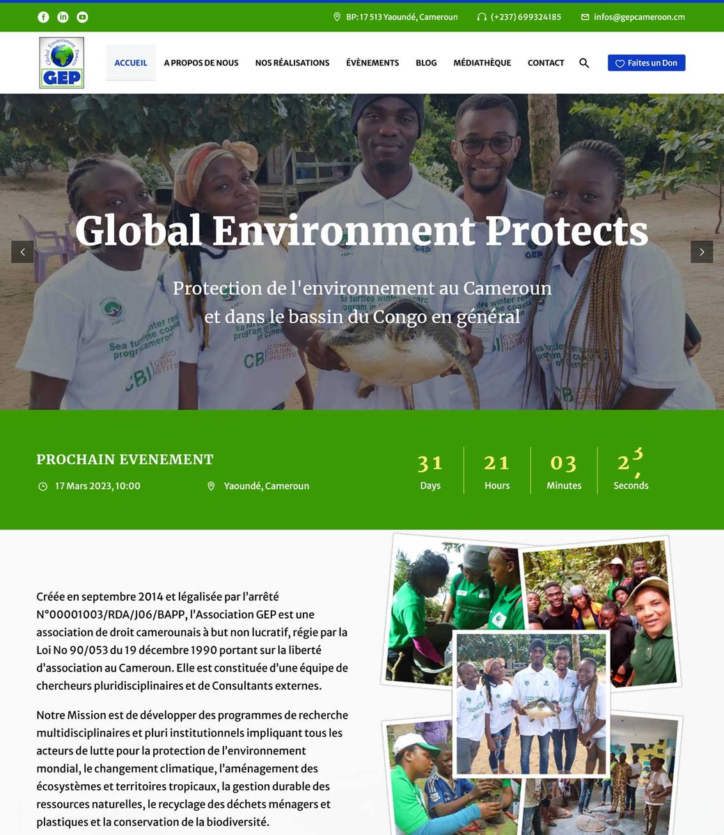 WebFreeCm's tweet photo. Pour les ONG, avoir un site internet est primordial pour optimiser leur communication à l’international.
 Ainsi, grâce à un site web, une ONG pourra mieux remplir ses missions de sensibilisation, d’adhésion, de collecte de dons et atteindre des millions de personnes dans le monde https://t.co/TilpGrw9SS