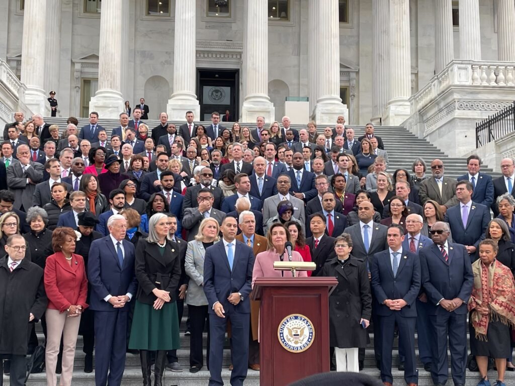 mmpadellan's tweet photo. Good morning and Happy Monday to everyone who agrees the GOP is no longer the party of Lincoln, it is the party of lying George Santos, sloppy Steve Bannon, cruel Stephen Miller, idiotic Marjorie Taylor Greene, feckless Kevin McCarthy, and insurrectionist, twice impeached, whiny bitch loser Donald trump.

Democrats are the ONLY adults in the room, and therefore exclusively worthy of MY vote. 

PASS IT ON!