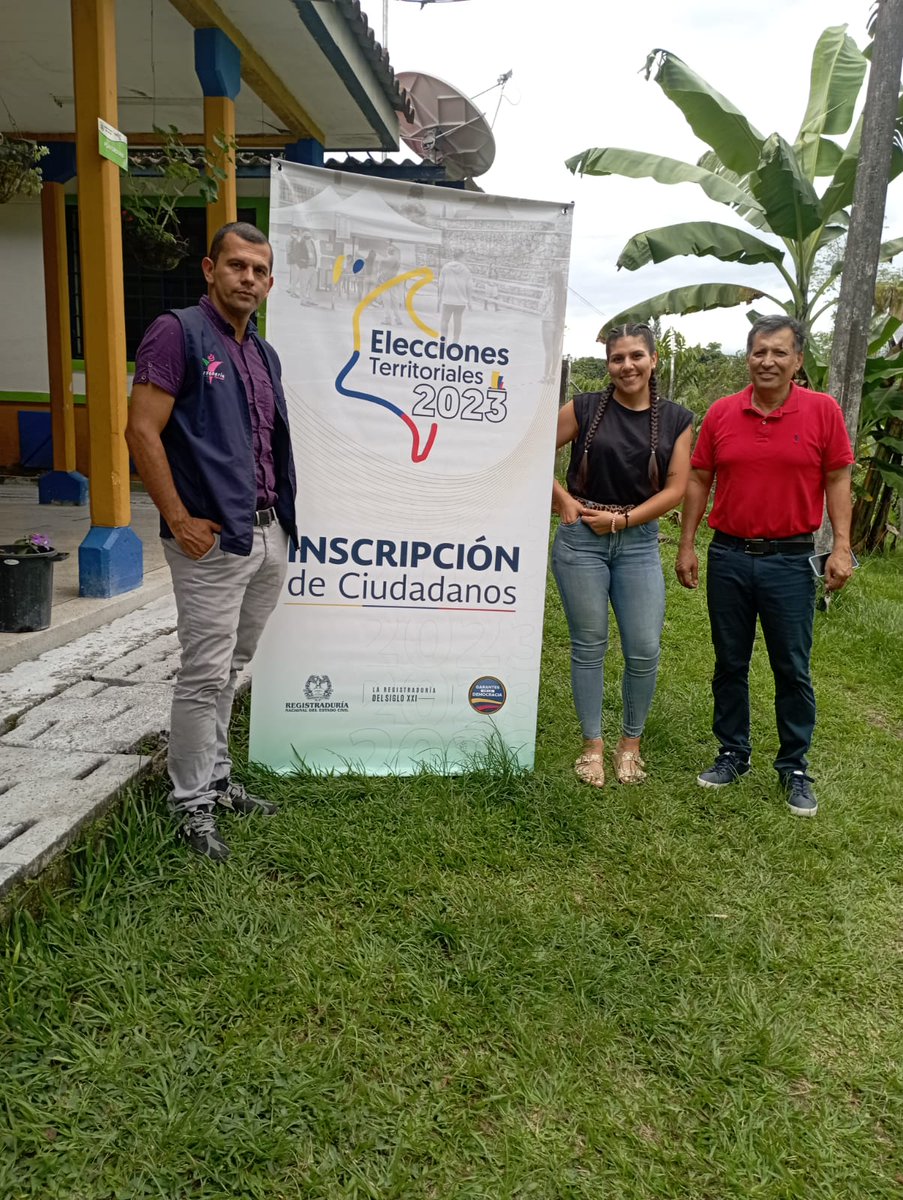 PersoneriaTeb's tweet photo. Visita a puntos de inscripción de cédula en cada uno de los seis puestos de votación habilitados en el municipio para las elección territoriales de octubre https://t.co/g9JzuAhC0r