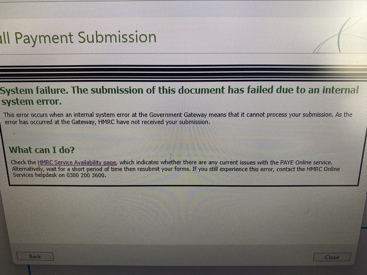 AutelaHull's tweet photo. @HMRCcustomers seems RTI has stopped working plus cannot login to online services. https://t.co/kojjigbhFC