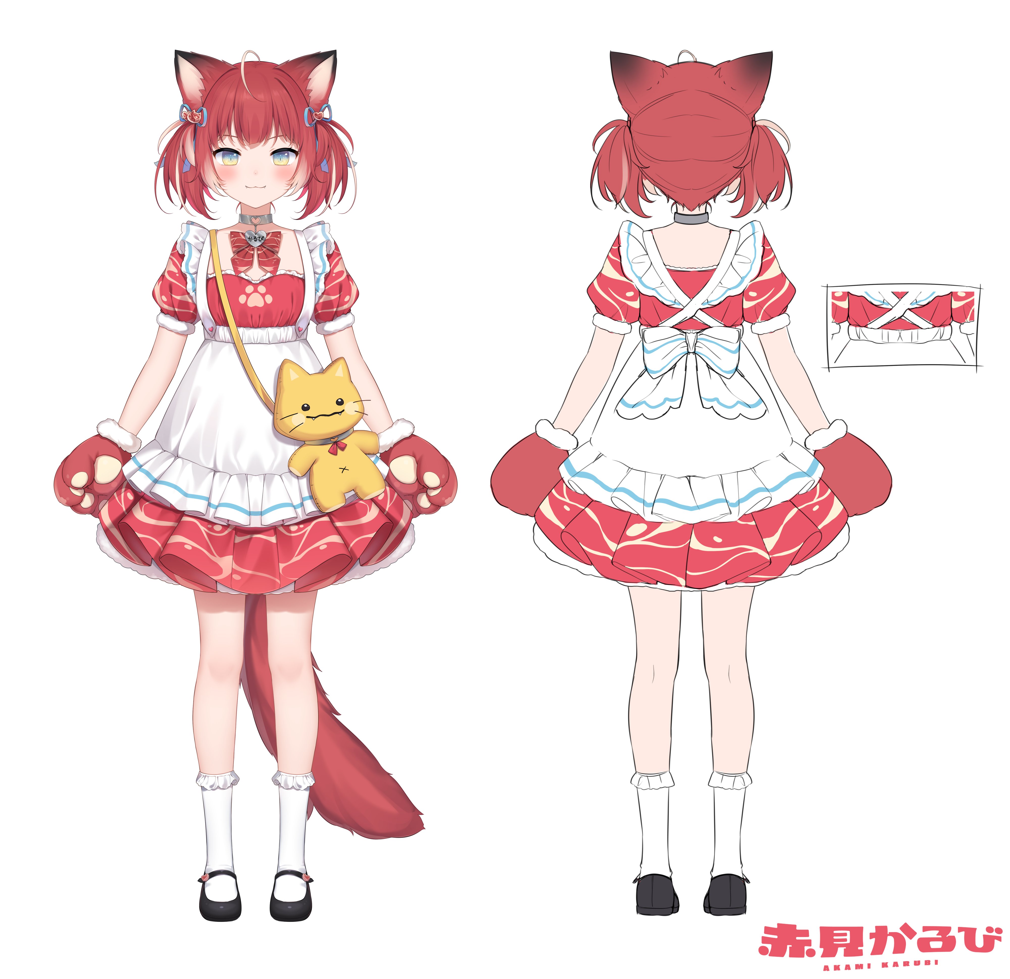 独特な店 赤見かるび 新衣装Tシャツ 新衣装 （赤見かるび ステッカー付き アイドルグッズ