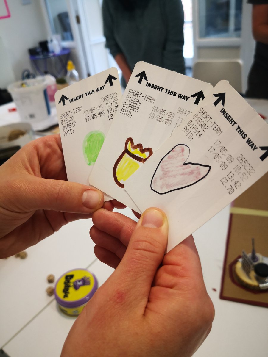 NJMIdeas's tweet photo. Huge thank you to everyone who made MIY on Friday such an epic one! A board game was prototyped with artist Michelle Reader, inspired by 'Ingenuity' exhibition with its brilliant historic with their gentle use of found and rudimental materials.
#MIYworkshop
#LetsCreate https://t.co/PCls8OMn5h