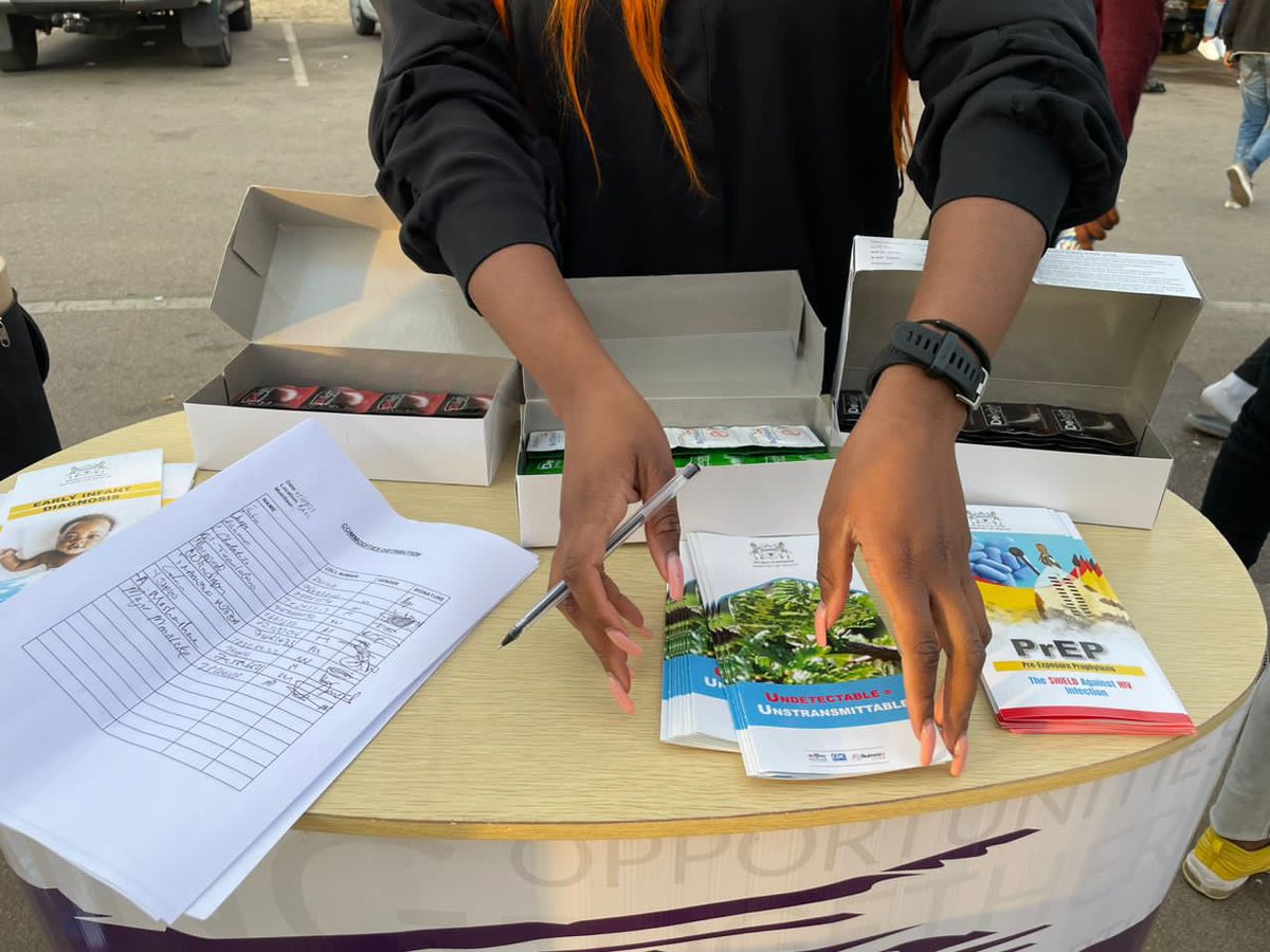 Championing Health Awareness at the 2023 Play4Charity Tournament!

Our team hit the ground running at the #Play4Charity Tournament, distributing condoms and educative pamphlets .It was an amazing opportunity to raise awareness on HIV, Mental health, and NCDs while empowering AYP.