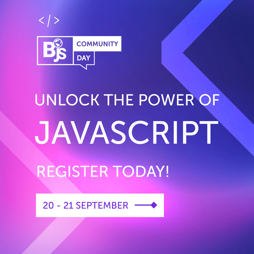 CommunityDay_Co's tweet image. 🚀 Exciting News! Join us at BORDERLESS JS Community Day 2023 - Tech Conference 🚀cutt.ly/iwioxWUT
#JavaScriptConference #TechEvent #BORDERLESSJS2023