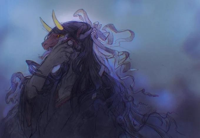 眉唾と狐の窓 #雨之冠