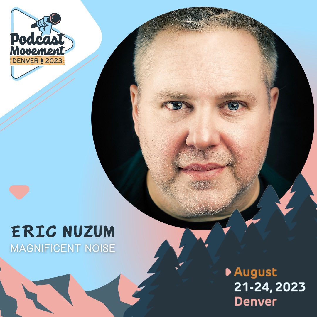 Yes, I am coming to speak on a panel at <a href="/PodcastMovement/">Podcast Movement</a> next month in Denver. I will be asked some questions and will probably be too honest in my answers. 😜 #PM23