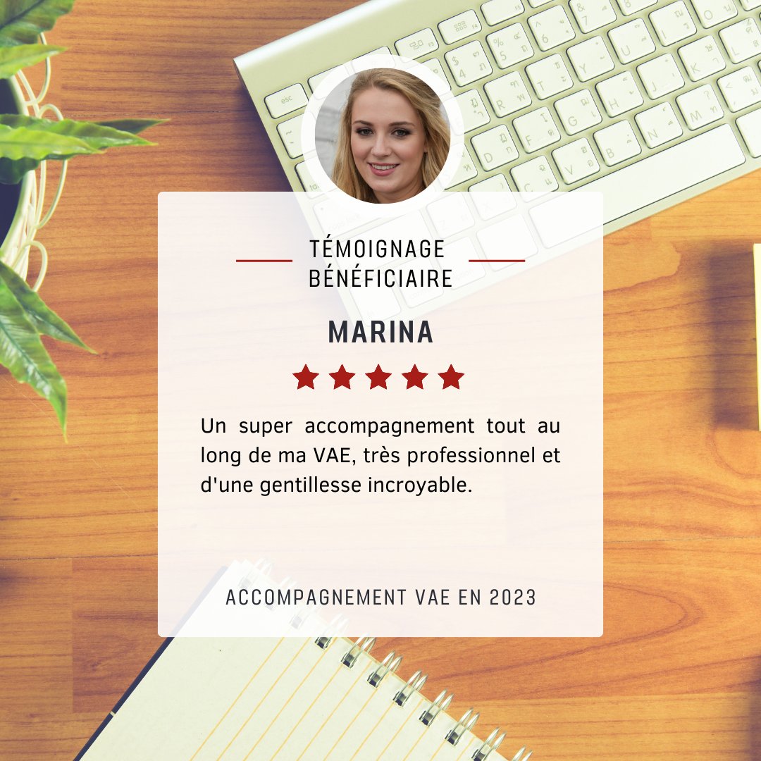 CibcAp's tweet image. 💬&quot;Un super accompagnement tout au long de ma VAE, très professionnel et d&apos;une gentillesse incroyable&quot; Marina

Comme Marina, vous souhaitez faire reconnaître votre expérience par l’obtention d’une certification ?

👉Venez rencontrer l’un de nos conseillers : 04 92 53 52 92