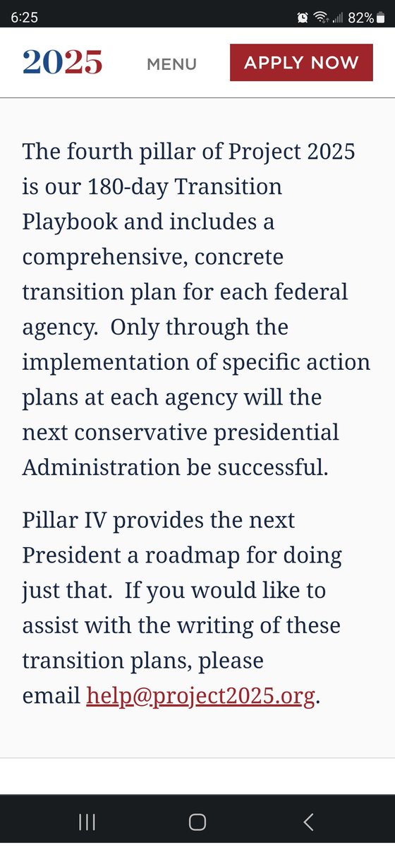 DrDinD's tweet photo. The Right is openly planning for an authoritarian Executive branch makeover if one of their candidates wins in 2024. 

The 2025 Project is housed at the Heritage Foundation with a $22m investment sponsored by 22 organizations &amp; led by Trump loyalists.

https://t.co/BvlZAdpLww https://t.co/O5foZurfNl