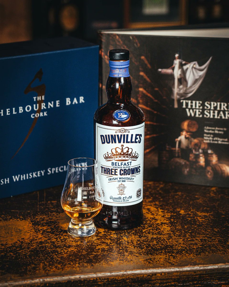 Shelbournebar's tweet photo. Dunville's Three Crowns blends together 15 year oloroso-finished, 10 year single malt and 4 year single grain whiskies to provide a smooth and sweet whiskey.
Get it at the Shelbourne for €5 only this week.
#whiskeyoftheweek #dunvillesirishwhiskey #threecrowns #shelbournebar https://t.co/oquvJddTPQ