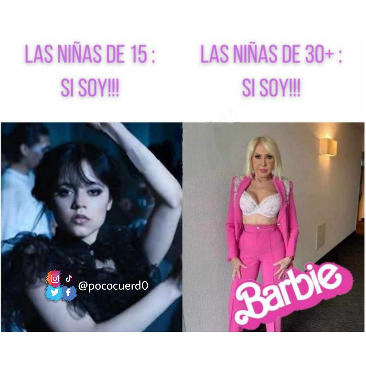 pococuerd0's tweet photo. Ironías de la vida jajaja
°
°
#meme #memes #memesdaily #follow #humor #like #instagram #memepage #mmm #dailymemes  #memestagram #viral @pococuerd0 #humor #reels #trendy #influencer #tiktok #merlina #barbie https://t.co/Eto2udl1cn