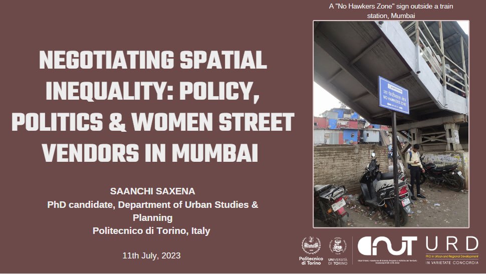 Presented my work on women vendors in Mumbai and the politics around the national Street Vendors Act at my alma mater, St. Xavier's. Great discussion w students + extra special coz I was invited by my anthro prof, one of the best teachers I've had & the reason I'm in this field!